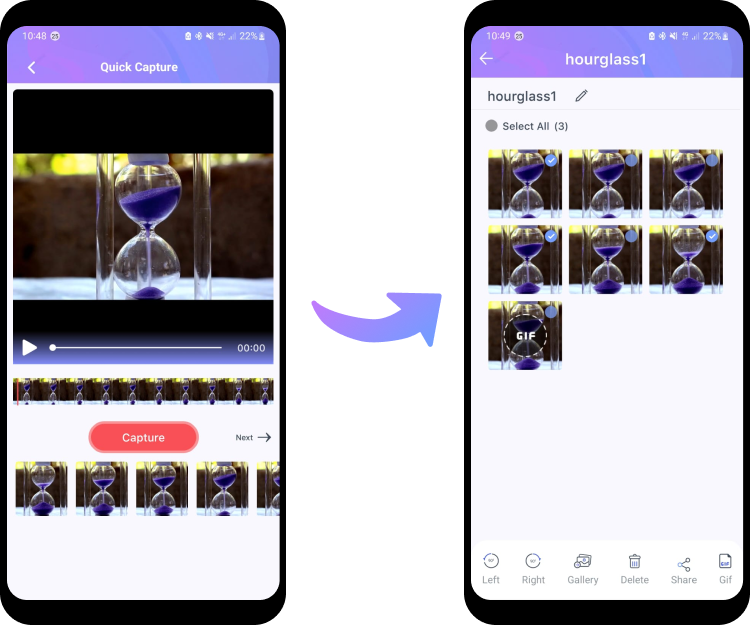 Quick-capture Mode Image